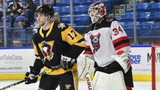 Angello, Currie lead Penguins past Devils taken at PPG Paints Arena (Penguins)